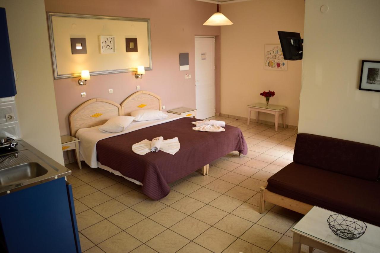 Jechrina Aparthotel Káto Darátsos Eksteriør bilde